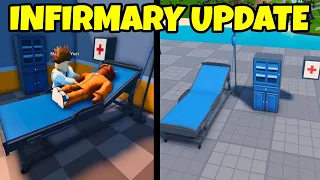 THE NEW INFIRMARY UPDATE IS HERE in Roblox My Prison