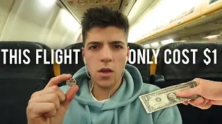 This Flight Only Cost $1 (Here's How) - The Cheapest Flight Ever