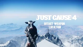 Just Cause 4 Secret Weapon Location