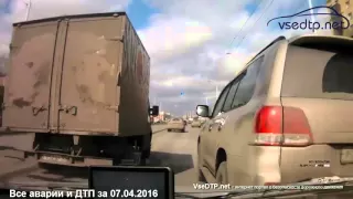 Дорожные войны - все аварии и ДТП с 1 по 10.04.2016