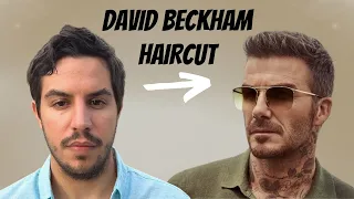 David Beckham Haircut Tutorial | How To Cut Hair Like David Beckham