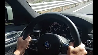 BMW 530i Top Speed Kuzey Marmara otoban sürüşü - Tüketim rekoru