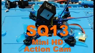 SQ13 Mini Action Cam Review & Flight Test