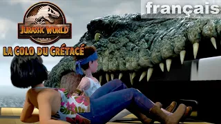 Pourchassés par un mosasaure | JURASSIC WORLD : LA COLO DU CRÉTACÉ | Netflix