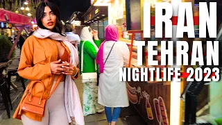 IRAN-Tehran Nightlife 2023 City Center Street Food-Lifestyle Iranian Walking Tour|4k ایران - تهران