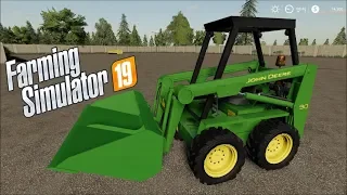 FS19 | John Deere 90 Skid Steer Loader | PC/MAC/XB1/PS4