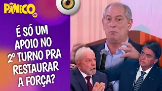 Ciro Gomes: 'LULA ESTÁ TÃO ENFRAQUECIDO QUE NÃO SE DEFENDEU DA ACUSAÇÃO DE CORRUPÇÃO POR BOLSONARO'