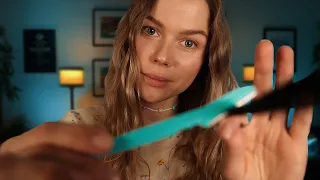 ASMR Doing What is Necessary (Hair Trim, Facial Treatment, Ear Tapping...) Whispers