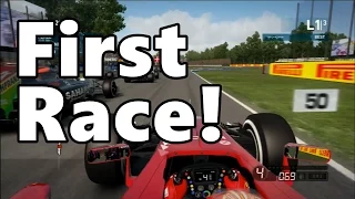 F1 2014 - First Race - Kimi Räikkönen at Monza