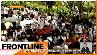Mga estudyante sa Batasan Hills National High School, siksikan sa classrooms | Frontline Pilipinas
