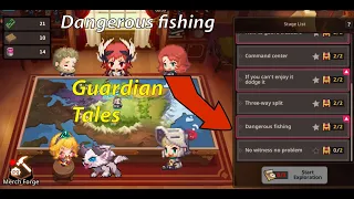 Guardian Tales: World Exploration "Dangerous fishing" stage