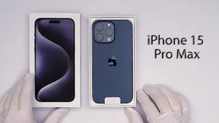 [ASMR] iPhone 15 Pro Max Unboxing
