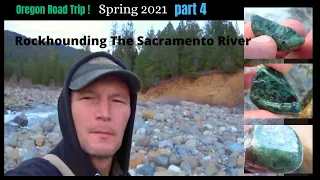 Rockhounding Shasta - A CA. River At Its Beginnings -  Quest 4 Treasure #589 By: Quest For Details