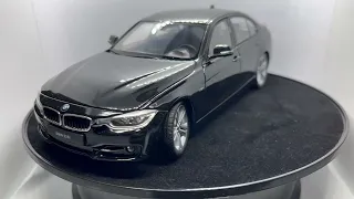 BMW 335i in black 1-24 scale diecast car model