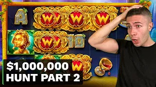 $1000000 BONUS HUNT OPENING - Part 2 🎰 77 Slot Bonuses - Hot Fiesta & Wanted Dead or Alive