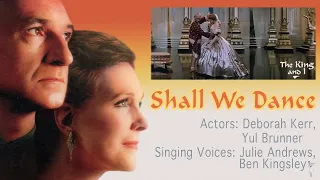 Shall We Dance - The King and I (1956/1992) - Julie Andrews, Ben Kingsley, Deborah Kerr, Yul Brynner