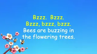 Bees Are Buzzing - Music K-8 Lyric Video