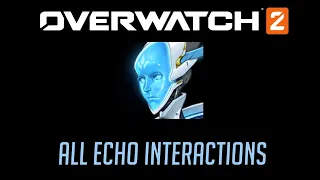 Overwatch 2 First Closed Beta - All Echo Interactions + Hero Specific Eliminations