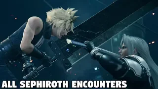 Final Fantasy 7 REMAKE - ALL Sephiroth encounters