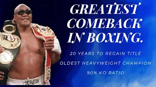 Greatest Comeback in Boxing. Regaining Title After 20 Years - George Foreman