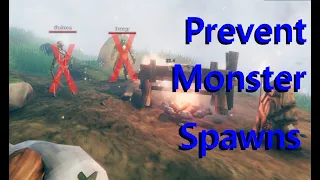 Valheim Tip: How to Prevent Monsters From Spawning