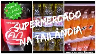 Preços e produtos de um supermercado em Bangkok (Tailândia)