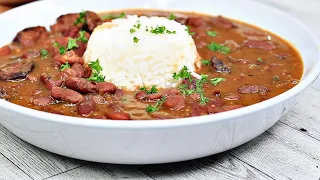 The Perfect Louisiana Style Red Beans and Rice Recipe