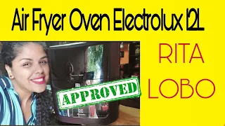 Air Fryer Oven Electrolux 12L Digital Rita Lobo Vale a Pena?
