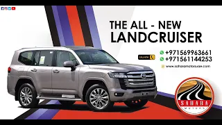 2022 MODEL TOYOTA LAND CRUISER 300 VXR V6 3.5L TWIN TURBO PETROL AT