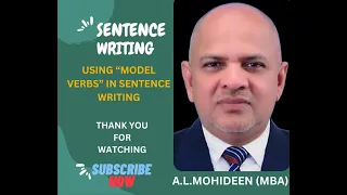 MODEL VERBS SENTENCE STRUCTURE -1