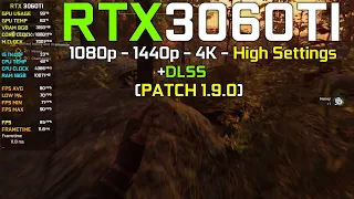 Dying Light 2  : RTX 3060Ti + I5 11400F - 1080p , 1440p , 4K - High Settings + DLSS (Patch 1.9.0)