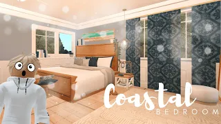 Building a COASTAL bedroom! | Roblox Bloxburg