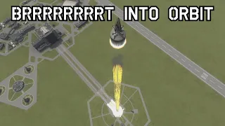 BRRRRRRRRT only to Orbit and back - KSP