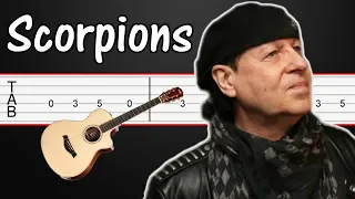 Holiday - Scorpions Guitar Tabs, Guitar Tutorial + Solo tab