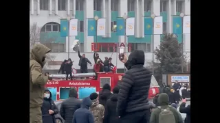 Казахстан январь 2022. Протесты.  Клип-огонь! - Kasachstan Januar 2022. Proteste.