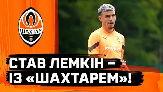 Stav Lemkin joined Shakhtar! ⚒ Defender's first training session with the team