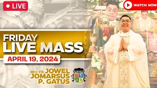 FILIPINO LIVE MASS TODAY ONLINE II APRIL 19, 2024 II FR. JOWEL JOMARSUS GATUS