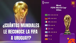 RANKING DE CAMPEONES MUNDIALES ⭐🏆⚽ | #futbol #fifaworldcup