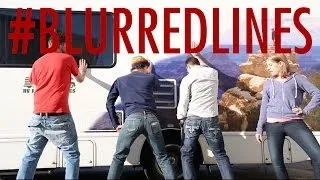 Robin Thicke BLURRED LINES (Parody) - made in our RV!