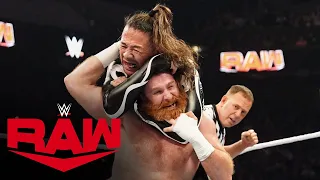 Sami Zayn takes on Shinsuke Nakamura: Raw, Feb. 12, 2024