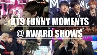 BTS FUNNY MOMENTS @ AWARD SHOWS