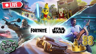 🔴LIVE Fortnite / STAR WARS DAY!!! / 88 Crowns / Support-A-Creator: RIDIN #ad