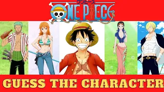 ONE PIECE QUIZ - Guess The 30 One Piece Characters From Their Silhouettes? (Ultimate Anime Quiz)
