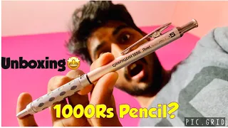 Unboxing ₹1000 Mechanical Pencil || Kya Ye Pencil Apne Price Ko Justify Krta h? || Pentel Graphgear