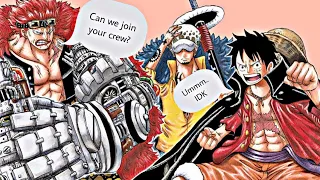 When Luffy, Law, and Kidd meet up again | One Piece skit