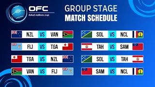 Group Stage: Match Schedule | OFC Futsal Nations Cup 2023.