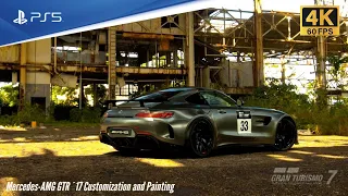 Gran Turismo 7 - Mercedes-AMG GT R ´17 Customization and Painting | PS5 - 4K 60FPS HDR