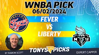 Indiana Fever vs New York Liberty 6/2/24 WNBA Picks & Predictions by Ramon Scott,