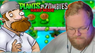 T2x2 ИГРАЕТ В Plants vs. Zombies С ХАРД МОДОМ #3