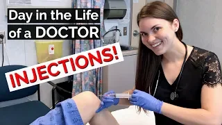 Day in the Life of a DOCTOR: INJECTIONS! (Rheumatology)